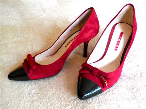 red prada kitten heels|Prada kitten heels vintage.